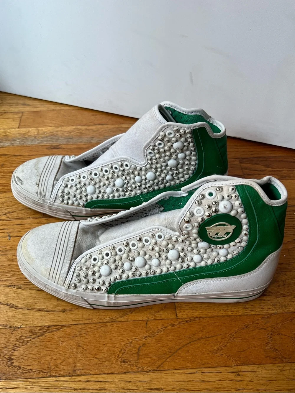 Custom-studded PF Flyers sneakers